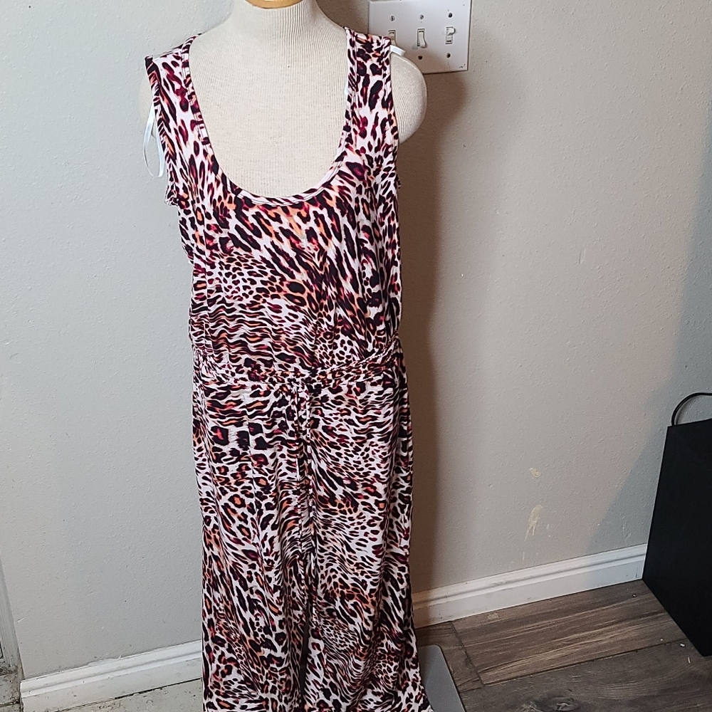Calvin Klein Hibscus Jumpsuit